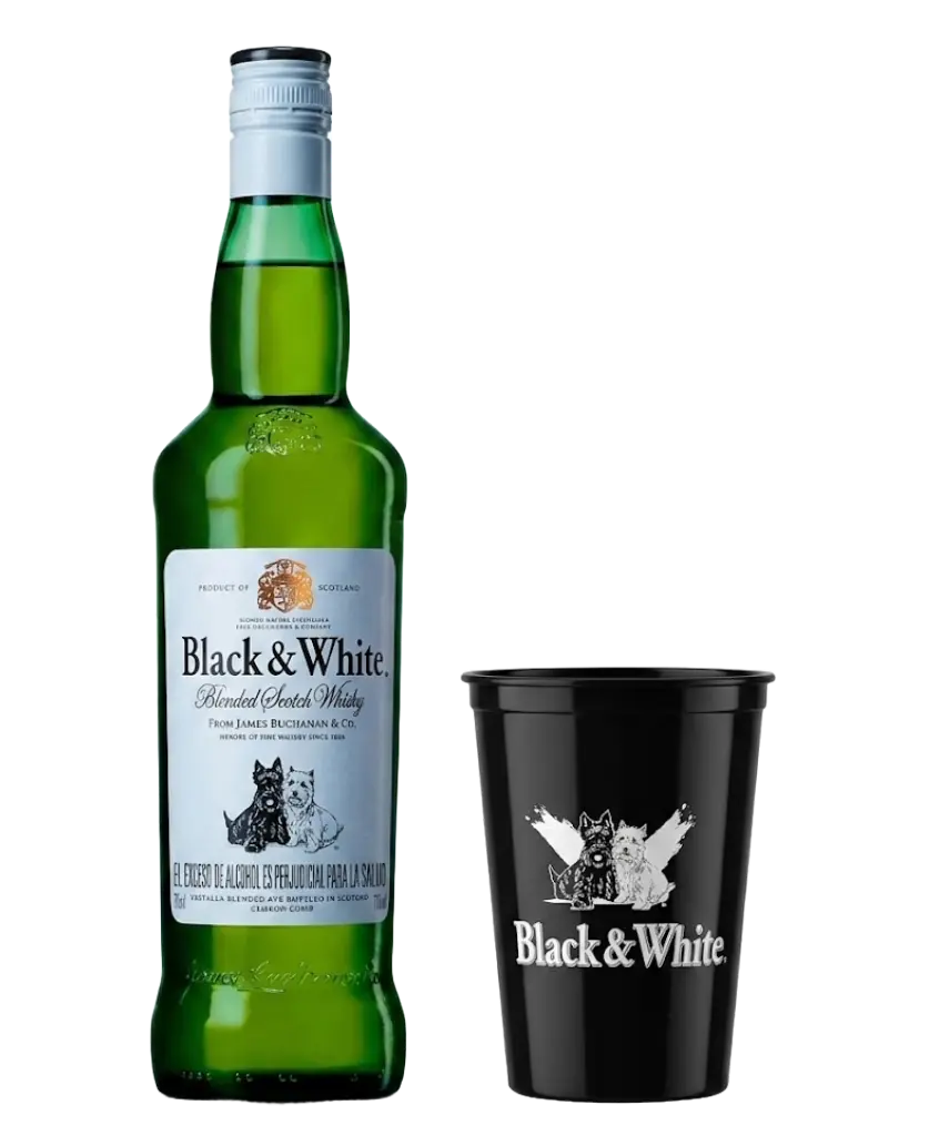 Black & White 8 Años x 700ml vaso