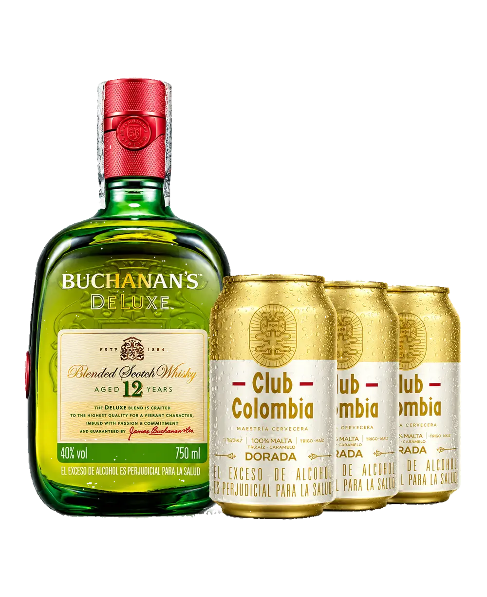 Combo Buchanans Deluxe 12 años x 750ml