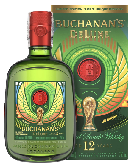 Buchanans Deluxe 12 años x 750ml Edicion Fifa 26