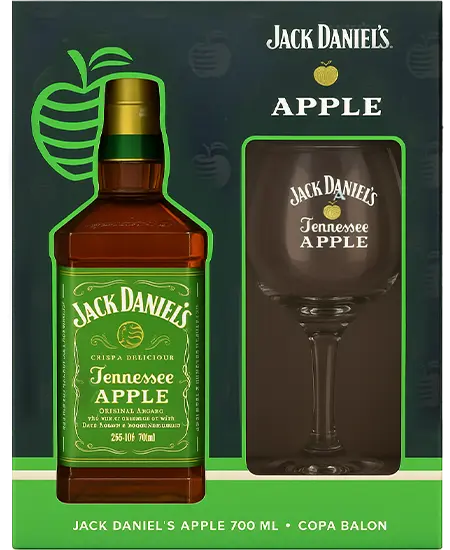 Jack Daniels Apple x 700ml GiftPack