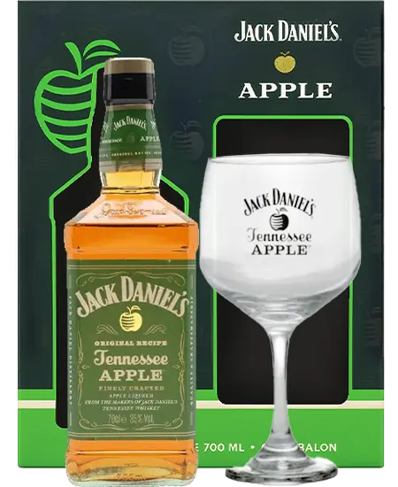 Jack Daniels Apple x 700ml GiftPack