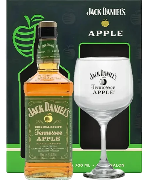 Jack Daniels Apple x 700 ml + Giftpack