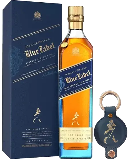 Johnnie Walker Blue Label  x 750ml + GRATIS Llavero