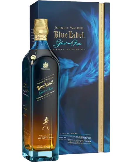 Johnnie Walker Blue Label Ghost and Rare Glenury Royal x 700ml
