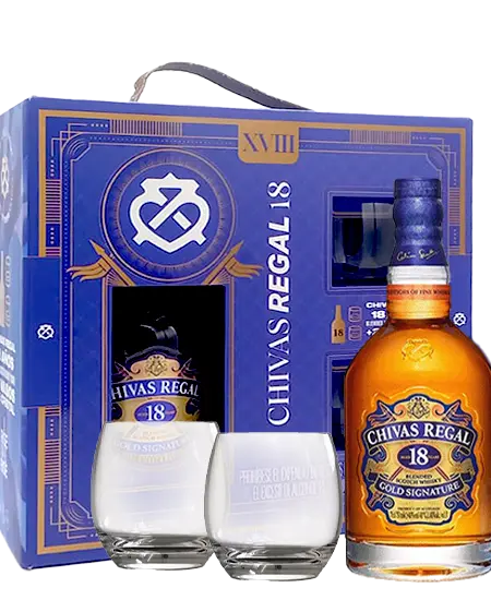 Chivas 18 Años x 700ml GiftPack