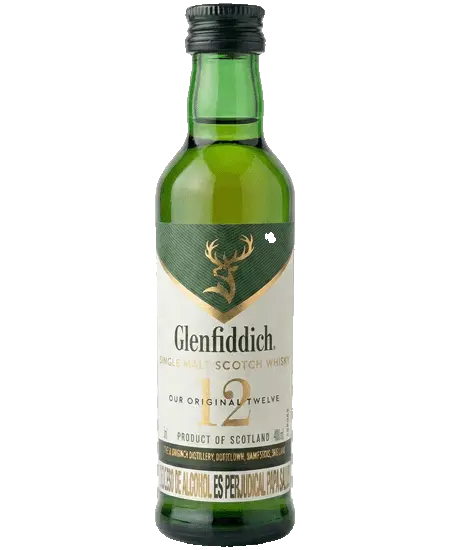 Glenfiddich 12 años x 50ml
