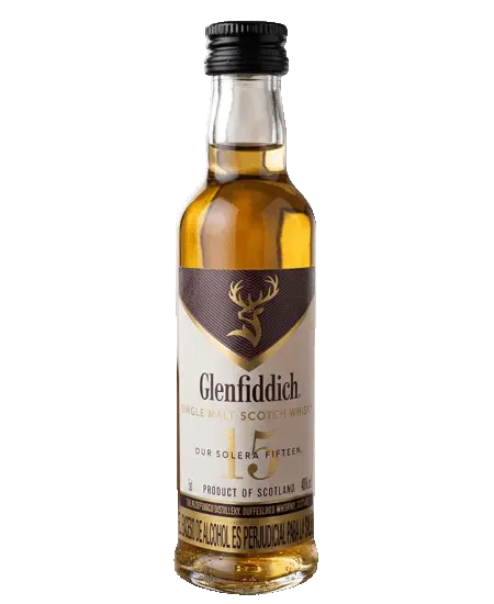 Glenfiddich 15 años x 50ml