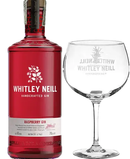 Whitley Neill Raspberry Gin x 700ml + GRATIS Copa