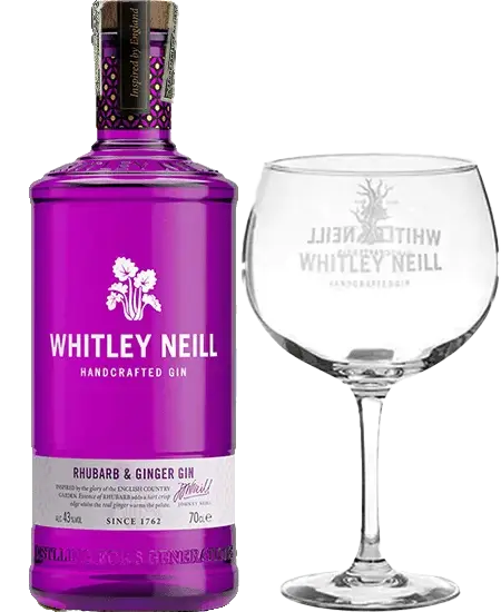 Whitley Neill Rubharb&Ginger Gin 700ml + GRATIS Copa