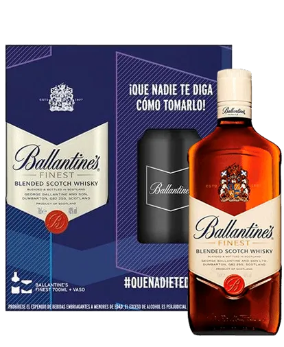 Ballantines Finest x700ml + GiftPack
