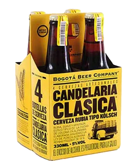 BBC Candelaria Clásica FourPack x 330ml