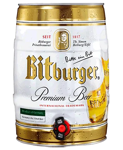 Bitburger Barril 5 Lts