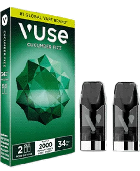 Cigarrillos Capsula Vuse Epod Cucumber Ice x 2 Intensidad 3 | Cigarrillos A  Domicilio (Envos a Todo Colombia)