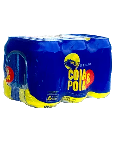 Cola & Pola six pack x 330ml