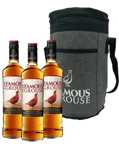 The Famous Grouse x 3unds x 700ml Gratis Cooler