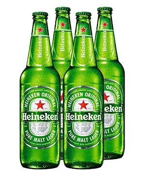 FourPack Cerveza Heineken x 650ml