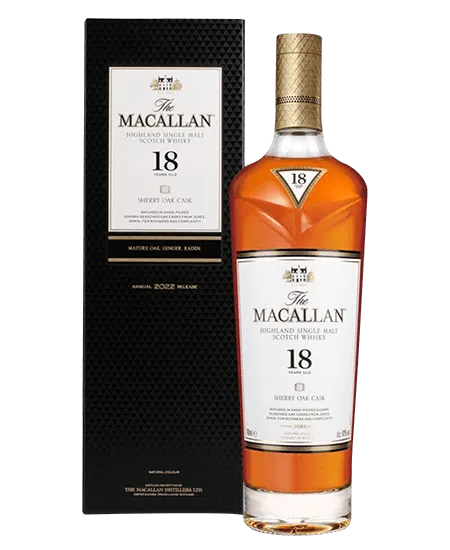 Macallan 18 Años Sherry Oak Cask x 700ml