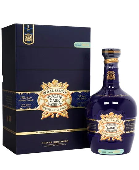 ウイスキー  Salute Hundred Cask Selection Whisky Royal Salute Hundred Cask Selection x 700ml | Whisky A