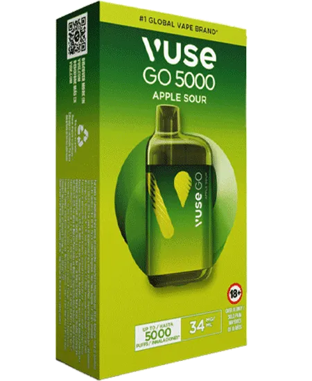 Vuse Go 5000 Apple Sour Intensidad 3%